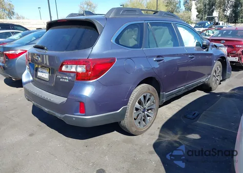 2017 Subaru Outback 2.5I Limited из США, поврежденный, VIN 4S4BSANC1H3261221